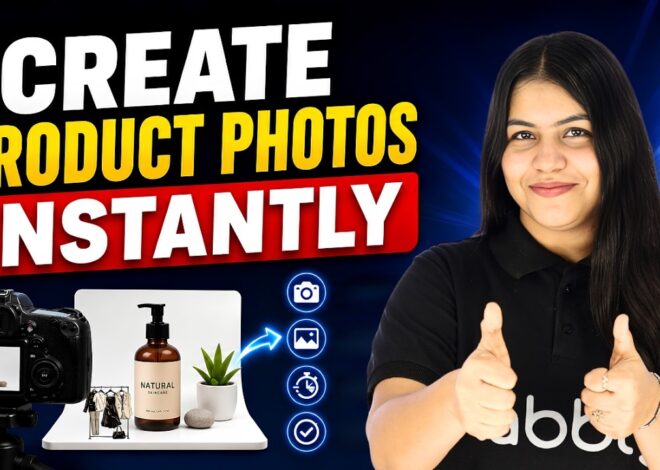 Create Fashion Product Photos Using AI in Minutes