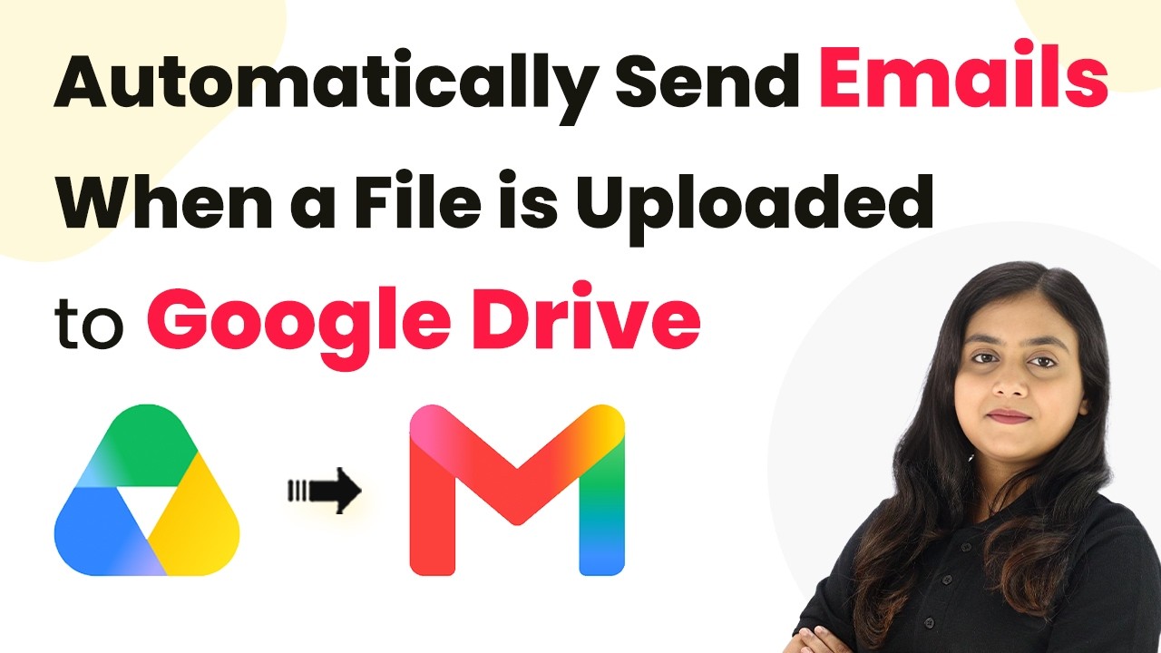 Automatically Send Emails When a File is Uploaded to Google Drive