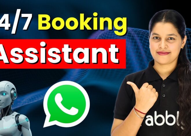Make Customer Bookings Simple with WhatsApp Chatbot