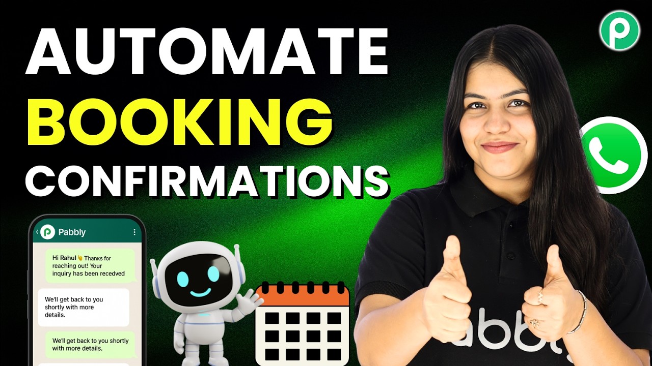 Never Miss a Booking: Send WhatsApp Confirmations Automatically