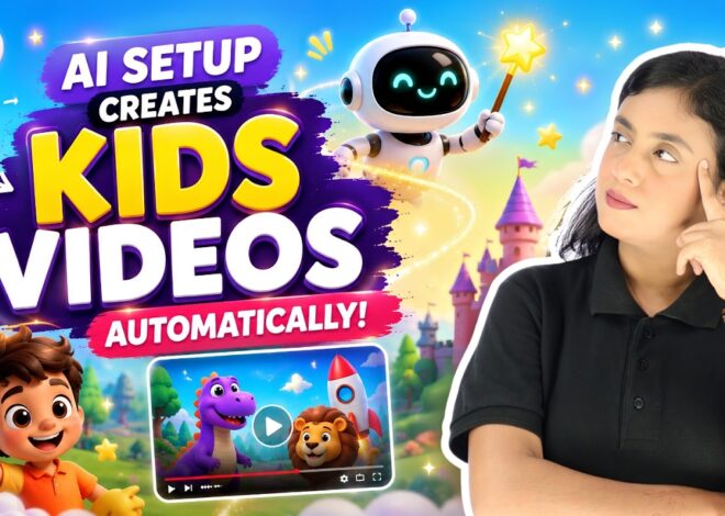 Build an AI Setup That Creates Kids’ Animated Videos Automatically