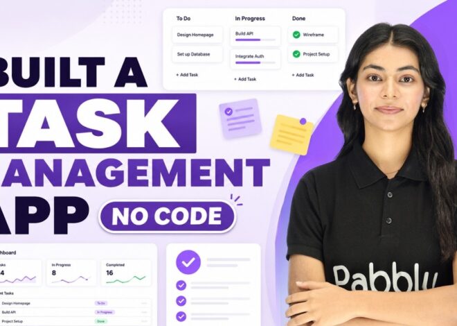 I Built a Task Management App Without Writing Code!