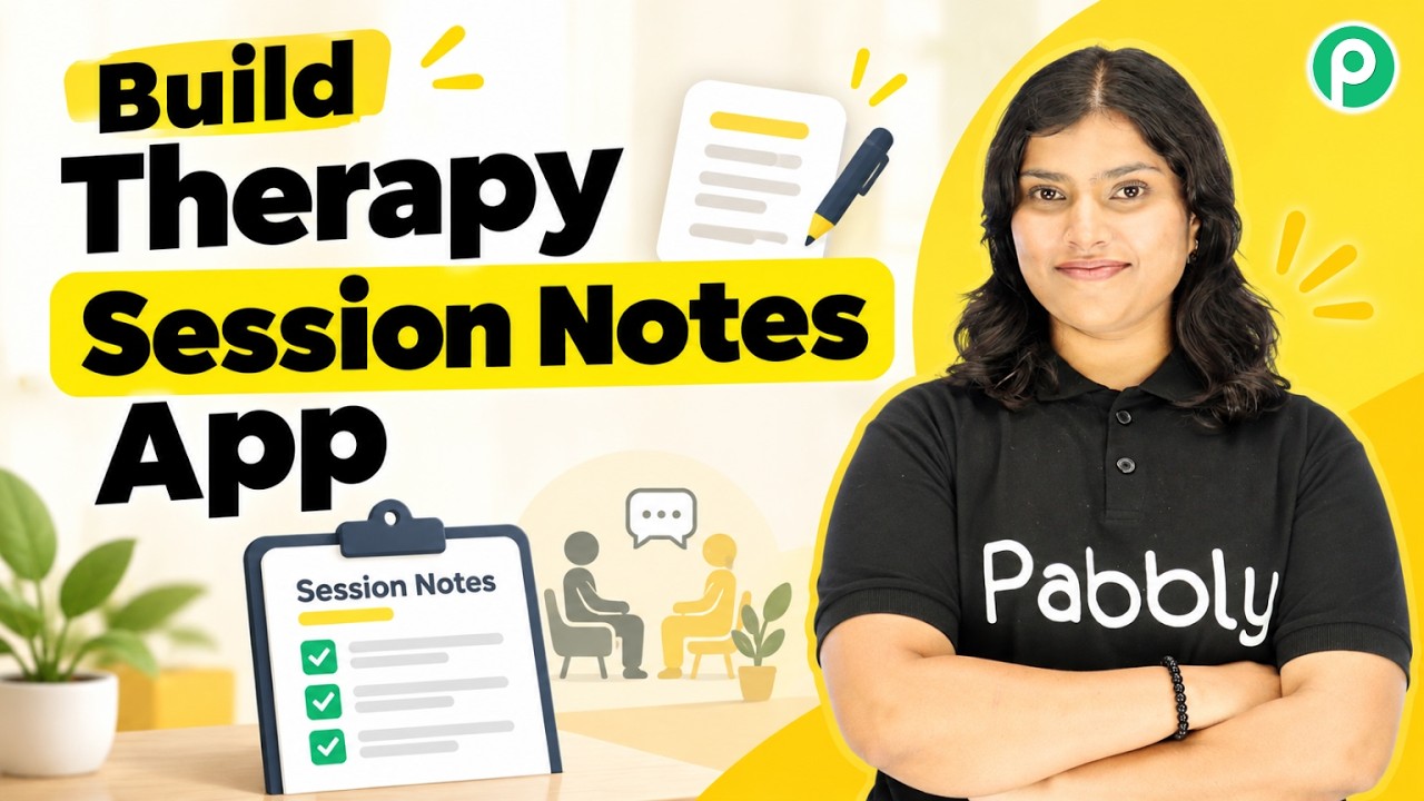 How I Built a Therapy Session Notes App in 20 Minutes — No Code!